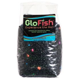 GloFish Aquarium Gravel - Black & Flourescent Mix - 5 lbs