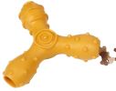 Pet Life 'Tri-Chew' Treat Dispensing and Chewing Interactive TPR Dog Toy